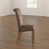 Rustic-Brown-Antique-Faux-Leather-Dining-Chairs-With-Rubberwood-Legs-Set-of-2