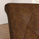 Rustic-Brown-Antique-Faux-Leather-Dining-Chairs-With-Rubberwood-Legs-Set-of-2