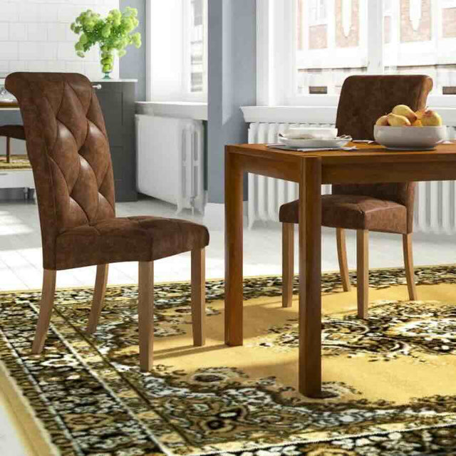 Rustic-Brown-Antique-Faux-Leather-Dining-Chairs-With-Rubberwood-Legs-Set-of-2