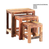 Rustic-Costal-Natural-Solid-Wood-Side-Tables-Nest-of-3