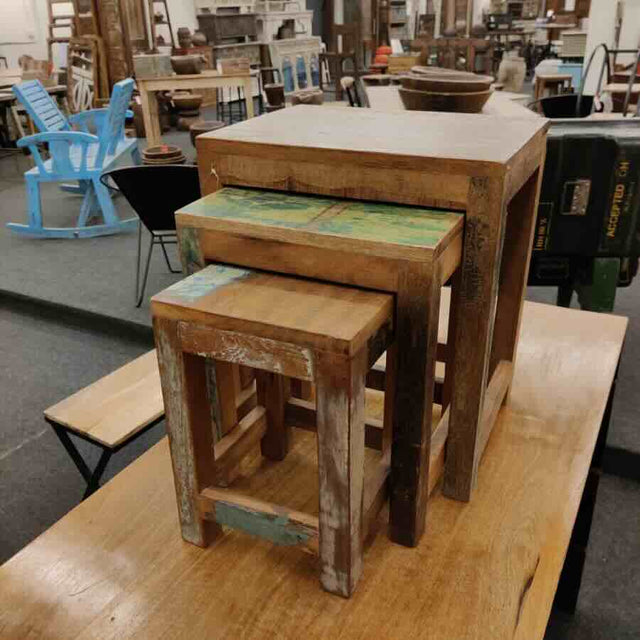 Rustic-Costal-Natural-Solid-Wood-Side-Tables-Nest-of-3