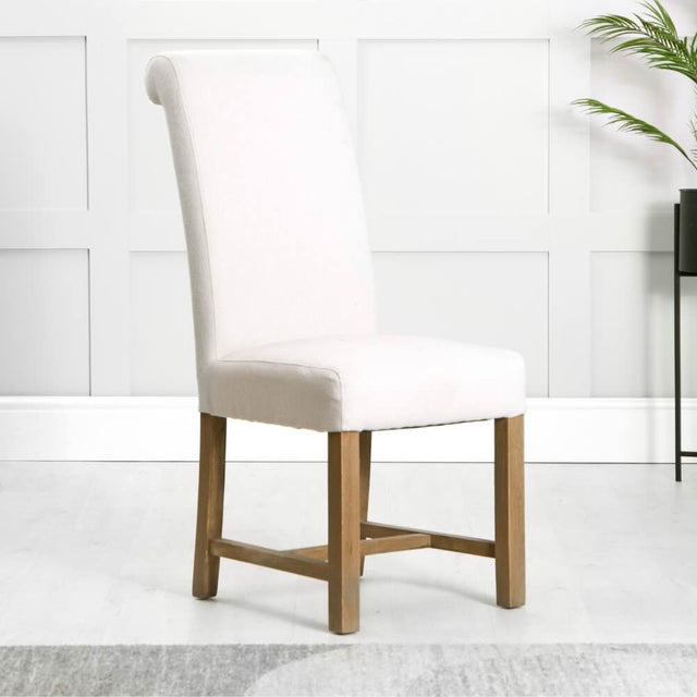 Rustic-Cream-Fabric-Dining-Chair-With-Wood-Legs-Set-of-2