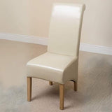 Rustic-Cream-Faux-Leather-High-Back-Dining-Chair-With-Scroll-Back-_-Rubberwood-Legs-Set-of-2