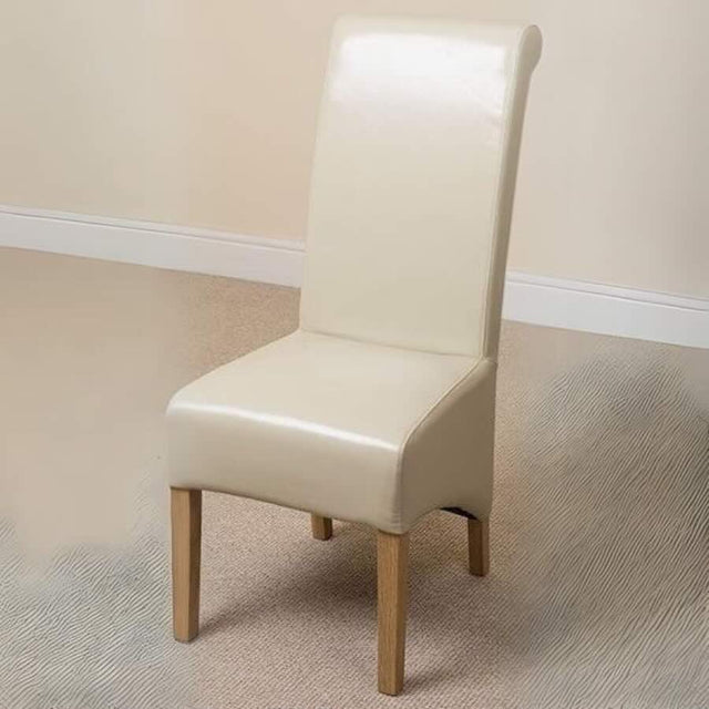 Rustic-Cream-Faux-Leather-High-Back-Dining-Chair-With-Scroll-Back-_-Rubberwood-Legs-Set-of-2