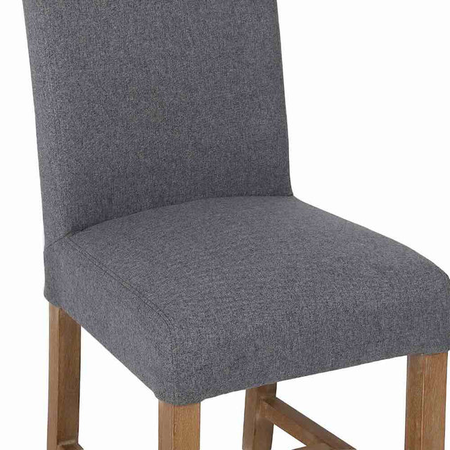 Rustic-Dark-Grey-Fabric-Dining-Chair-With-Wood-Legs-Set-of-2