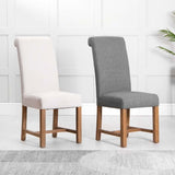 Rustic-Dark-Grey-Fabric-Dining-Chair-With-Wood-Legs-Set-of-2