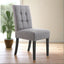 Rustic-Dark-Grey-Linen-Dining-Chair-Black-Rubberwood-Legs-Set-of-2