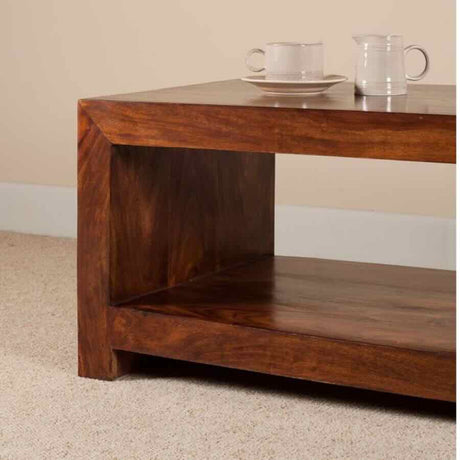 Rustic-Dark-Mango-Wood-Retangular-Coffee-Table-With-Shelf-110cm