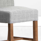 Rustic-Grey-Fabric-Dining-Chair-With-Wood-Legs-Set-of-2