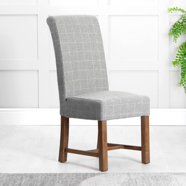 Rustic-Grey-Fabric-Dining-Chair-With-Wood-Legs-Set-of-2