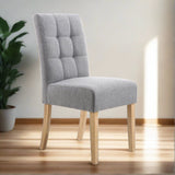 Rustic-Light-Grey-Linen-Dining-Chair-Natural-Rubberwood-Legs-Set-of-2