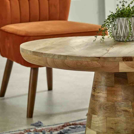 Rustic-Modern-Round-Solid-Mango-Wood-Coffee-Table-Mushroom-Style-With-Pedestal-Base-80cm