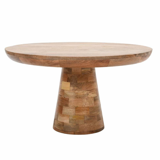 Rustic-Modern-Round-Solid-Mango-Wood-Coffee-Table-Mushroom-Style-With-Pedestal-Base-80cm