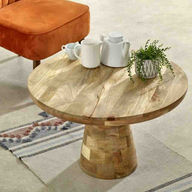 Rustic-Modern-Round-Solid-Mango-Wood-Coffee-Table-Mushroom-Style-With-Pedestal-Base-80cm