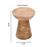 Rustic-Modern-Round-Solid-Mango-Wood-Side-Table-Mushroom-Style-With-Pedestal-Base-35cm