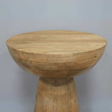 Rustic-Modern-Round-Solid-Mango-Wood-Side-Table-Mushroom-Style-With-Pedestal-Base-35cm