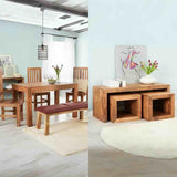 Rustic-Natural-Light-Mango-Wood-Dining-Table-And-Coffee-Table-Set