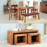 Rustic-Natural-Light-Mango-Wood-Dining-Table-And-Coffee-Table-Set