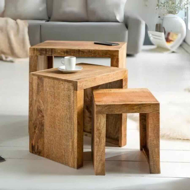 Rustic-Natural-Mango-Wood-Nest-Of-3-Side-Tables