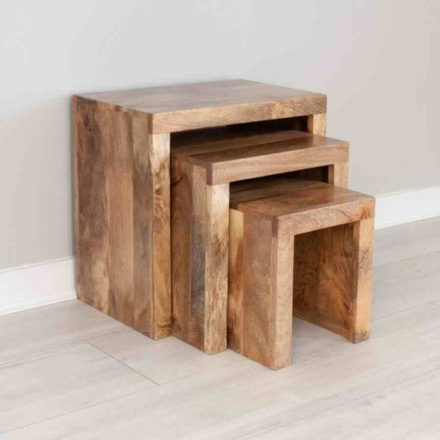 Rustic-Natural-Mango-Wood-Nest-Of-3-Side-Tables