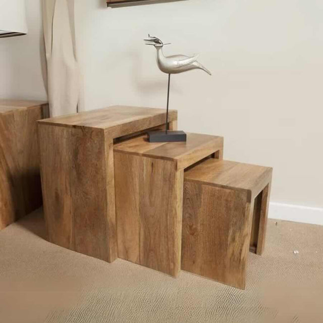 Rustic-Natural-Mango-Wood-Nest-Of-3-Side-Tables