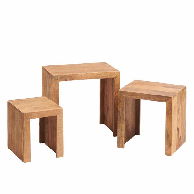 Rustic-Natural-Mango-Wood-Nest-Of-3-Side-Tables