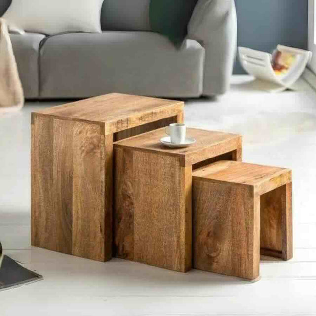 Rustic-Natural-Mango-Wood-Nest-Of-3-Side-Tables