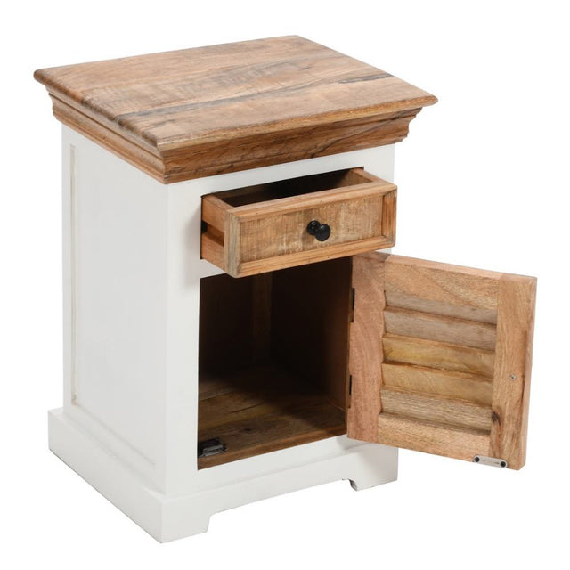 Rustic-Natural-Mango-Wood-Side-Table-White-With-Drawer-_-Door