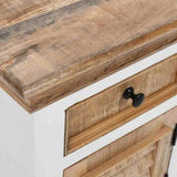 Rustic-Natural-Mango-Wood-Side-Table-White-With-Drawer-_-Door