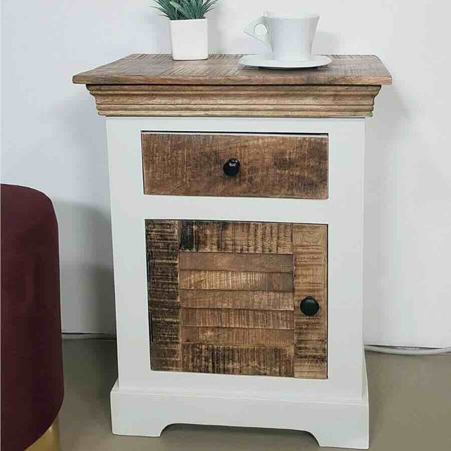 Rustic-Natural-Mango-Wood-Side-Table-White-With-Drawer-_-Door