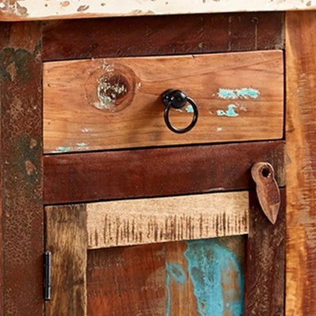 Rustic-Natural-Reclaimed-Wood-Bed-Side-Table-With-Storage-Drawer