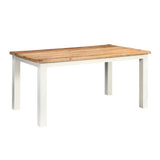 Rustic-Natural-Solid-Mangowood-Rectangular-Dining-Table-White-Wood-Legs-170cm