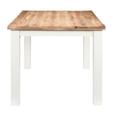 Rustic-Natural-Solid-Mangowood-Rectangular-Dining-Table-White-Wood-Legs-170cm