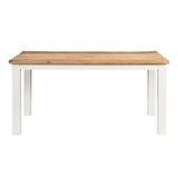 Rustic-Natural-Solid-Mangowood-Rectangular-Dining-Table-White-Wood-Legs-170cm