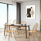 Rustic-Natural-Wood-Dining-Chair-With-Curved-Panelled-Back-Set-of-2