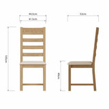 Rustic-Oak-Dining-Chairs-With-Cream-Fabric-Seat-Set-of-2