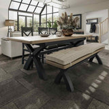 Rustic-Oak-Wood-10-Seater-Extending-Dining-Table-200cm-250cm