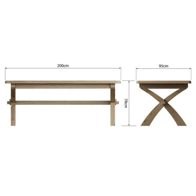 Rustic-Oak-Wood-8-Seater-Dining-Table-200cm