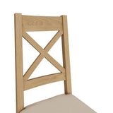 Rustic-Oak-Wood-Dining-Chair-With-Cream-Fabric-Seat-Set-of-2