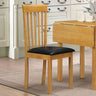 Rustic-Oak-Wood-Dining-Chairs-With-Black-Faux-Leather-Seat-Cushion-Set-of-2