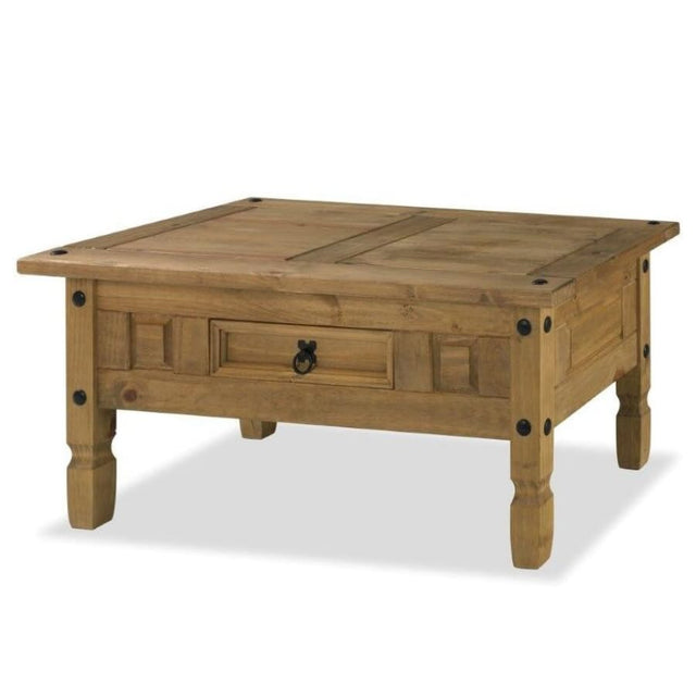 Rustic-Rectangular-Natural-Pine-Coffee-Table-With-Drawer-_-Wood-Legs-100cm