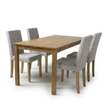 Rustic-Rectangular-Oak-Dining-Table-And-4-Grey-Linen-Dining-Chairs-Kitchen-Table-Set-150cm