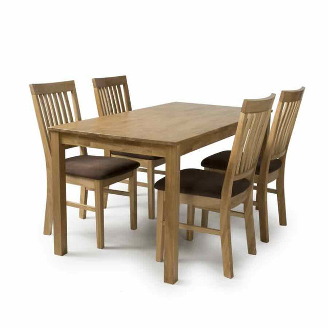 Rustic-Rectangular-Oak-Dining-Table-And-4-Oak-Dining-Chairs-Kitchen-Table-Set-150cm