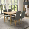 Rustic-Rectangular-Oak-Dining-Table-And-Green-Linen-Dining-Chairs-4-6-Seater-Kitchen-Table-Set