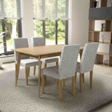 Rustic-Rectangular-Oak-Dining-Table-And-Grey-Linen-Dining-Chairs-4-6-Seater-Kitchen-Table-Set