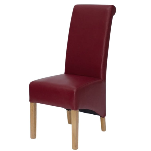 Rustic-Red-Faux-Leather-High-Back-Dining-Chair-With-Scroll-Back-_-Rubberwood-Legs-Set-of-2