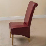 Rustic-Red-Faux-Leather-High-Back-Dining-Chair-With-Scroll-Back-_-Rubberwood-Legs-Set-of-2