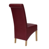 Rustic-Red-Faux-Leather-High-Back-Dining-Chair-With-Scroll-Back-_-Rubberwood-Legs-Set-of-2