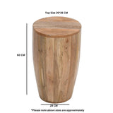 Rustic-Solid-Mango-Wood-Drum-Style-Side-Table-35cm