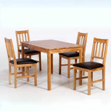 Rustic-Solid-Oak-Dining-Chair-With-Panelled-Back-_-Black-Faux-Leather-Seat-Cushion-Set-of-2